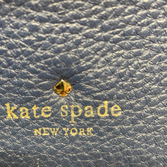Kate Spade New York Blue Leather Purse - Picture 3 of 12